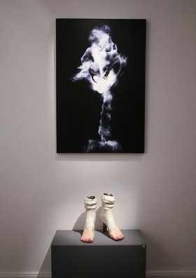 ANTICORPS Exposition de Stéphane Le Garff SLG (photographie) et Lidia Kostanek (sculpture céramique) galerie Le Mouton Noir à Poitiers
